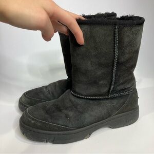 UGG Australia black ultimate short boots size 7‎